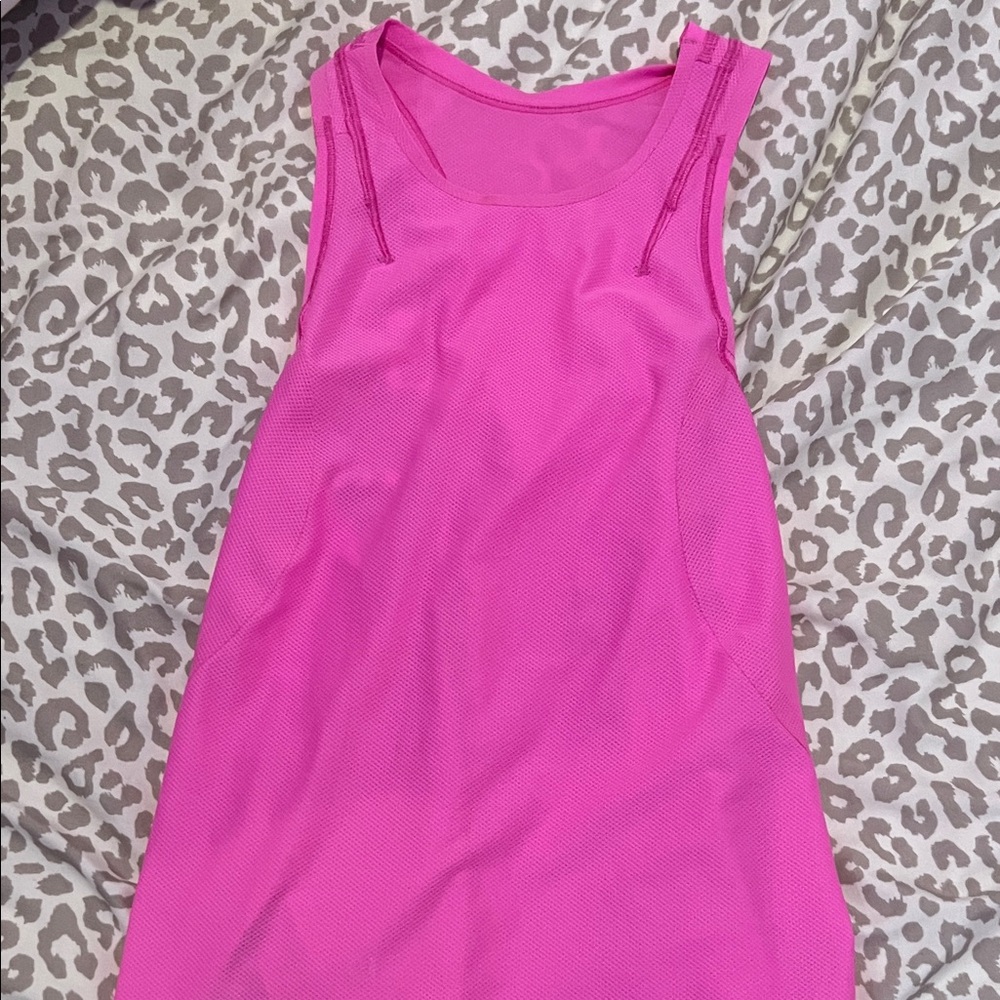 lululemon athletica Vibrant Pink Tank Top